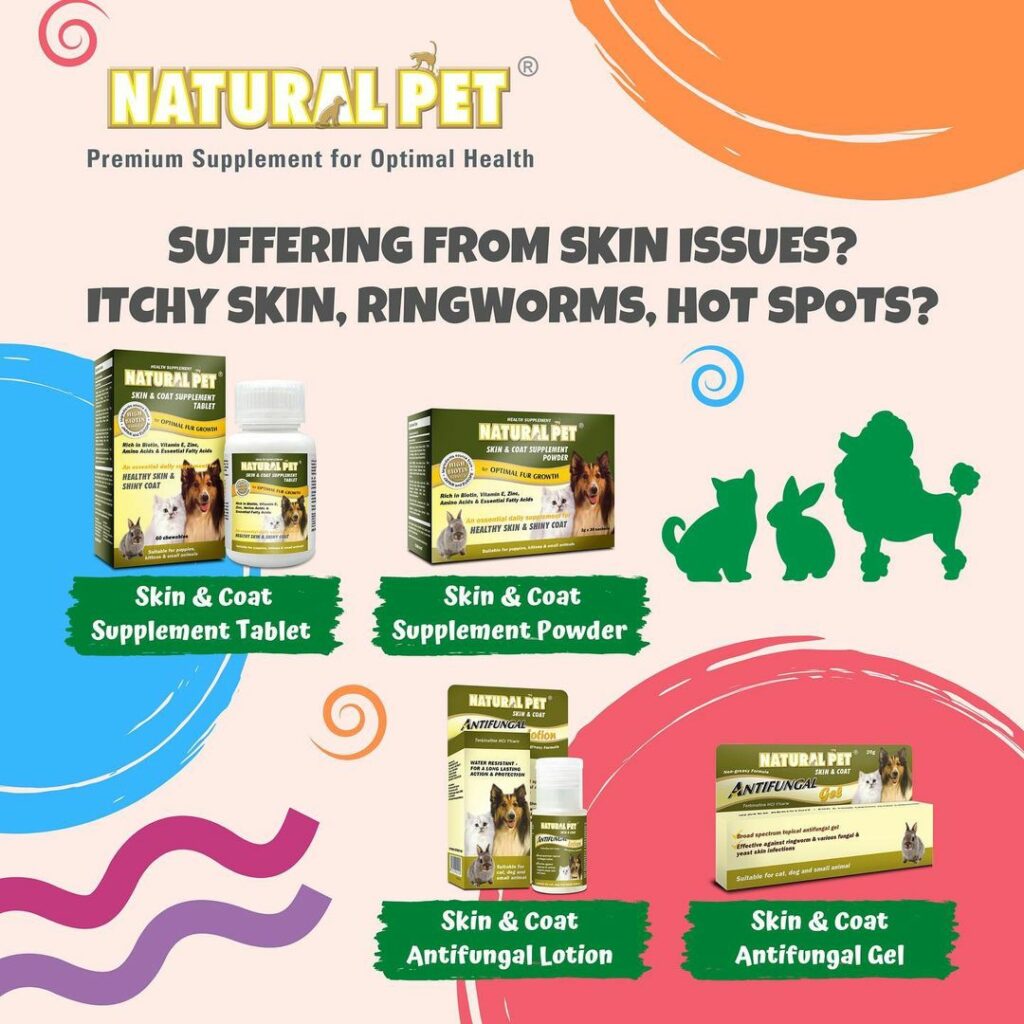 Pet Supplements 宠物保健品 Natural Pet 新加坡天然宠物毛皮儿童