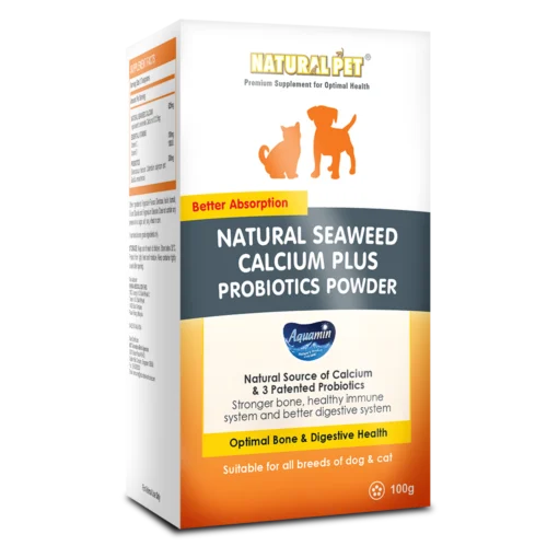 Natural Pet Natural Seaweed Calcium Plus Probiotics Powder 2