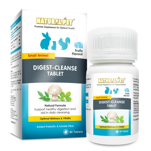 Hamster supplement Natural Pet Small Animal Digest-Cleanse Tablet