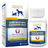 Natural Pet Super Multi dengan Glucosamine Tablet